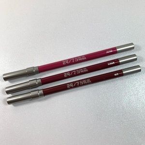Urban Decay Lip Liner Bundle of 3: Jilted, Venom, & Hex NWOB